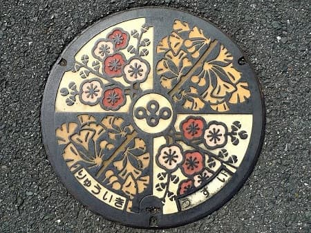 日本藝術(shù)井蓋